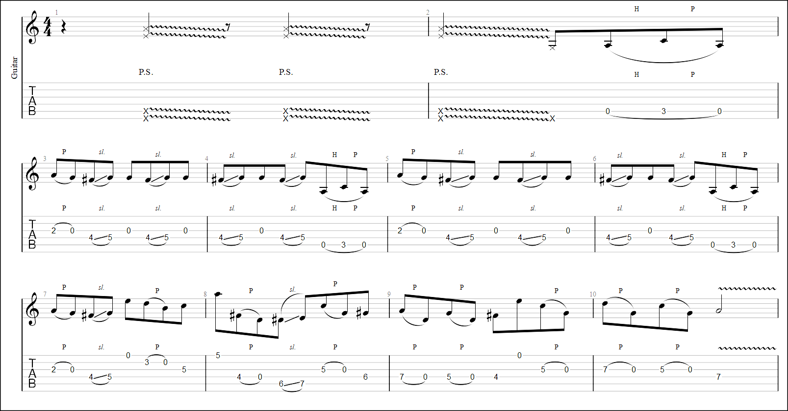 【PART TAB】Addicted To That Rush / Paul Gilbert Mr Big Practice ポール･ギルバート ピッキング練習 【Guitar Picking Vol.41】