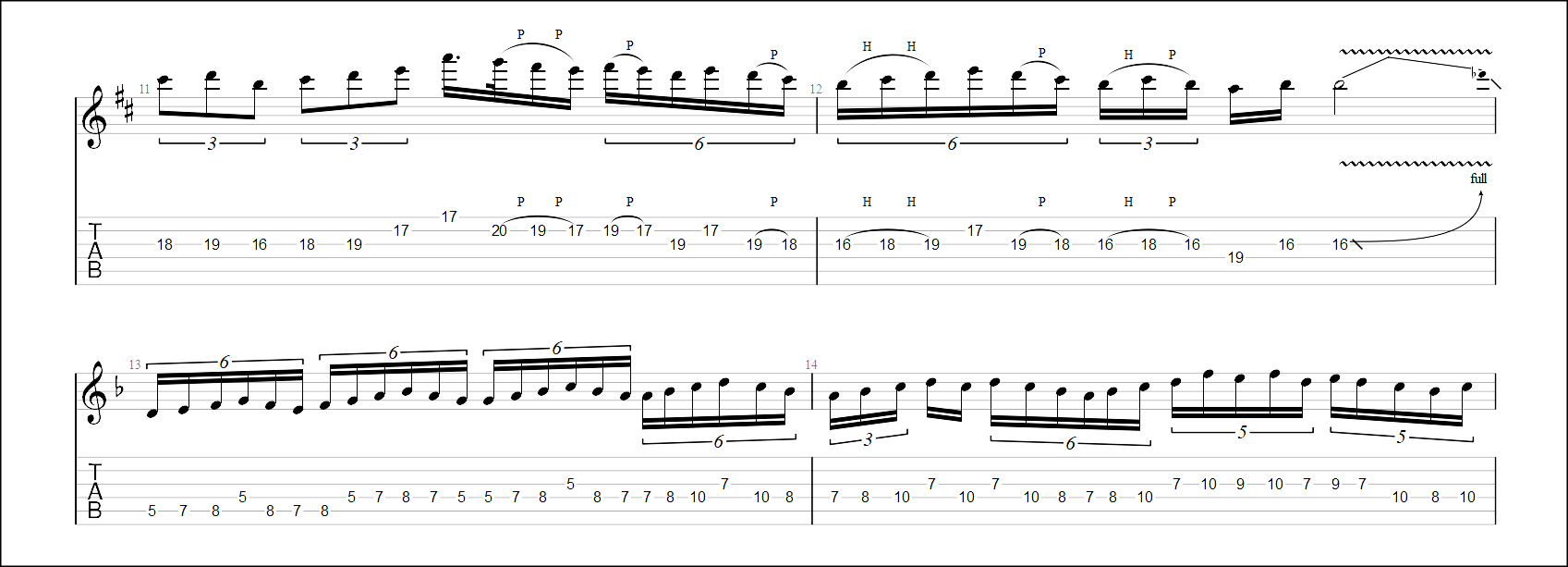 【Part TAB】】Motor Man[Gt Solo]/ Racer X(Paul Gilbert)  Practice ポール･ギルバート ピッキング練習【Guitar Picking Vol.46】