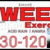 【SWEEP Exercise】ANGRA / ACID RAIN TAB Kiko Loureiro アングラ キコ･ルーレイロ スウィープピッキング練習