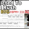 Addicted To That Rush TAB / Paul Gilbert Mr. Big Practice ポール･ギルバート ピッキング練習 【Guitar Picking Vol.41】
