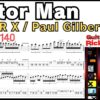 Motor Man TAB - Racer X(Paul Gilbert) Practice ポール･ギルバート ピッキング練習【Guitar Picking Vol.46】
