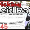 【TAB】Acid Rain / LTE Liquid Tension Experiment UNISON Practice John Petrucci ジョンペトルーシ リキッド・テンション・エクスペリメント ギターピッキング練習 【Guitar Picking Vol.51】