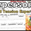 Hypersonic TAB - LTE Liquid Tension Experiment Intro Practice John Petrucci ジョンペトルーシ リキッド・テンション・エクスペリメント ギターピッキング練習 【Guitar Picking Vol.55】