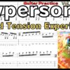 【TAB】Hypersonic / LTE Liquid Tension Experiment Intro Practice John Petrucci ジョンペトルーシ リキッド・テンション・エクスペリメント ギターピッキング練習 【Guitar Picking Vol.55】