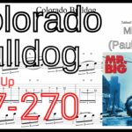 【TAB】Colorado Bulldog Intro / Mr.Big(Paul Gilbert) Guitar Practice ポール･ギルバート ピッキング練習【Guitar Legato】
