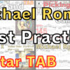 Michael Romeo Best Practice GuitarTAB【Kiso-ren】