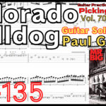Colorado Bulldog Guitar Solo TAB MR.BIG(Paul Gilbert) コロラドブルドッグ ギターソロ ポール･ギルバート 速弾き基礎練習【Guitar Picking Vol.70】
