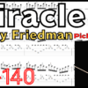 【TAB】Marty Friedman Miracle Guitar Practice マーティ フリードマン ミラクル 速弾き基礎練習【Guitar Picking Vol.73】