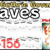 Waves TAB Guthrie Govan Guitar Picking ギター ガスリー･ゴーヴァン ウェイブス ピッキング基礎練習ゆっくり【Guitar picking Vol.82】