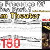 In The Presence Of Enemies Part.1 TAB / Dream Theater John Petrucci Guitar Picking ギター ジョンペトルーシ ピッキング基礎練習ゆっくり【Guitar picking Vol.91】