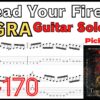 【TAB】Spread Your Fire Guitar solo / ANGRA ギターソロ アングラ スプレッドユアファイヤー Kiko Loureiro【Guitar Picking Vol.97】