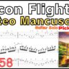 【TAB】Matteo Mancuso Guitar Solo - Falcon Flight マッテオ・マンクーゾ ギターソロ基礎練習【Guitar picking Vol.109】