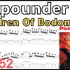 Sixpounder TAB / Children Of Bodom guitar チルボド シックスパウンダー速弾きギター【Guitar picking Vol.114】 #Sixpounder #cob #childrenofbodom
