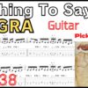 Nothing To Say TAB / ANGRA アングラ ギターイントロ リフ ピッキング基礎練習【Guitar picking Vol.119】