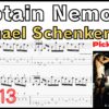 Captain Nemo TAB / Michael Schenker Group Intro Riff キャプテンネモ マイケルシェンカー ギターイントロ リフ ピッキング基礎練習【Guitar picking Vol.120】