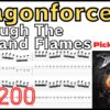 Through The Fire and Flames TAB / Dragonforce Herman Li ドラゴンフォース イントロギター ハーマン・リ速弾き基礎練習【Guitar picking Vol.134】