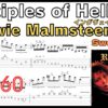 【TAB】Disciples of Hell arpeggios - Yngwie Malmsteen Guitar イングヴェイ アルペジオ スウィープ ソロ ギター速弾き練習【Guitar Sweep picking Vol.26】