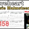 【TAB】Braveheart - Yngwie Malmsteen Guitar BPM30-158 イングヴェイ ギターリフ 速弾き練習【Guitar Picking Vol.142】