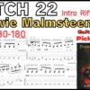 CATCH 22 Intro Riff TAB / Yngwie Malmsteen Guitar Picking ギター イングヴェイ キャッチ22 イントロリフピッキング基礎練習ゆっくり【Guitar picking Vol.150】